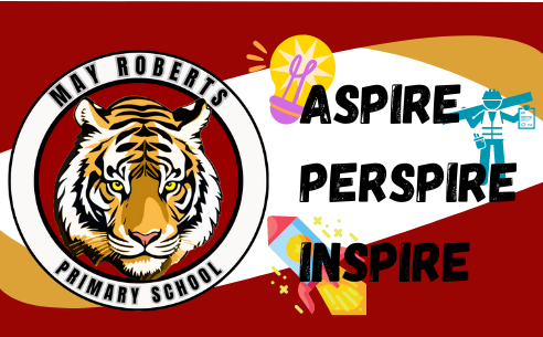 May Roberts Aspire, Perspire, and Inspire Banner